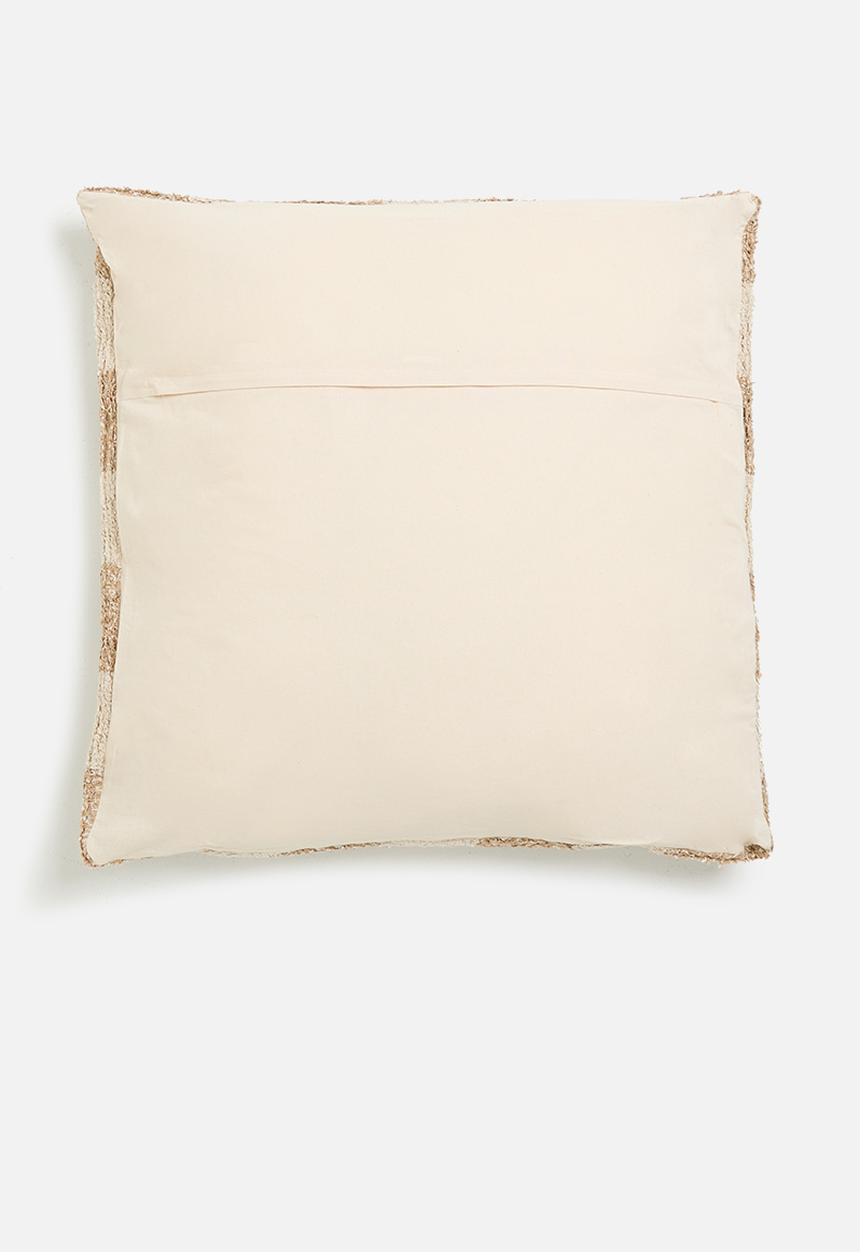 H&S - Check out floor cushion - taupe