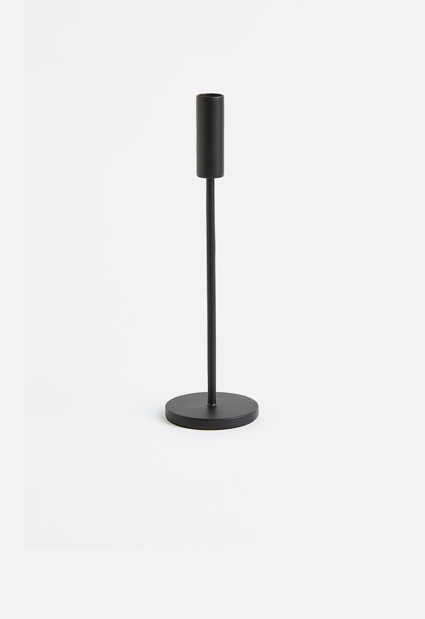 H&M - Tall candlestick - black