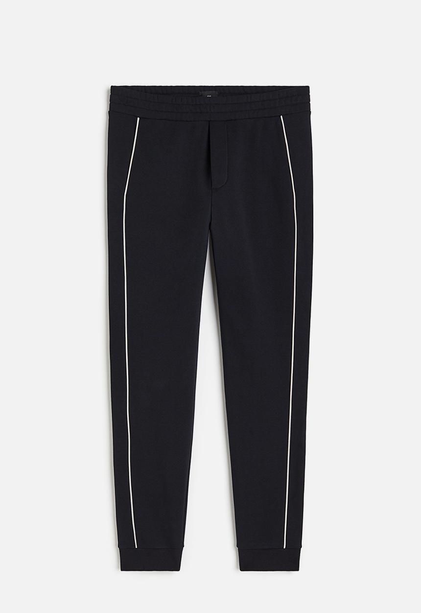 H&M - Slim fit joggers - black