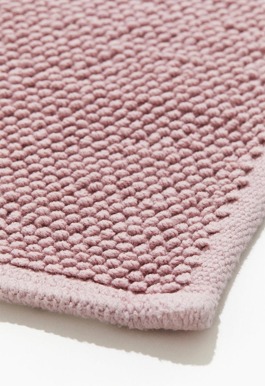 H&M - Cotton bath mat - pink