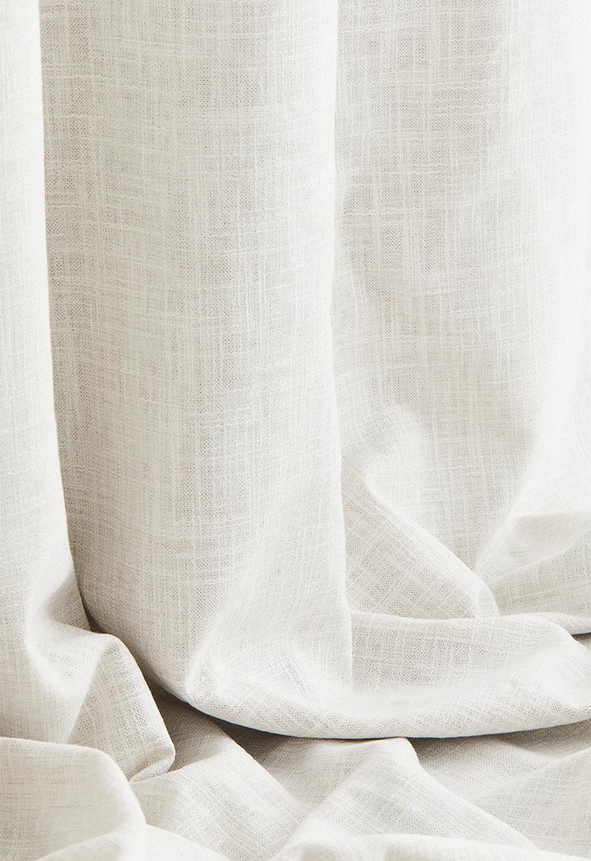 H&M - 2-Pack blackout curtain lengths - white