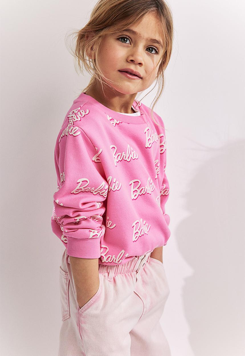 H&M - Printed sweatshirt - pink