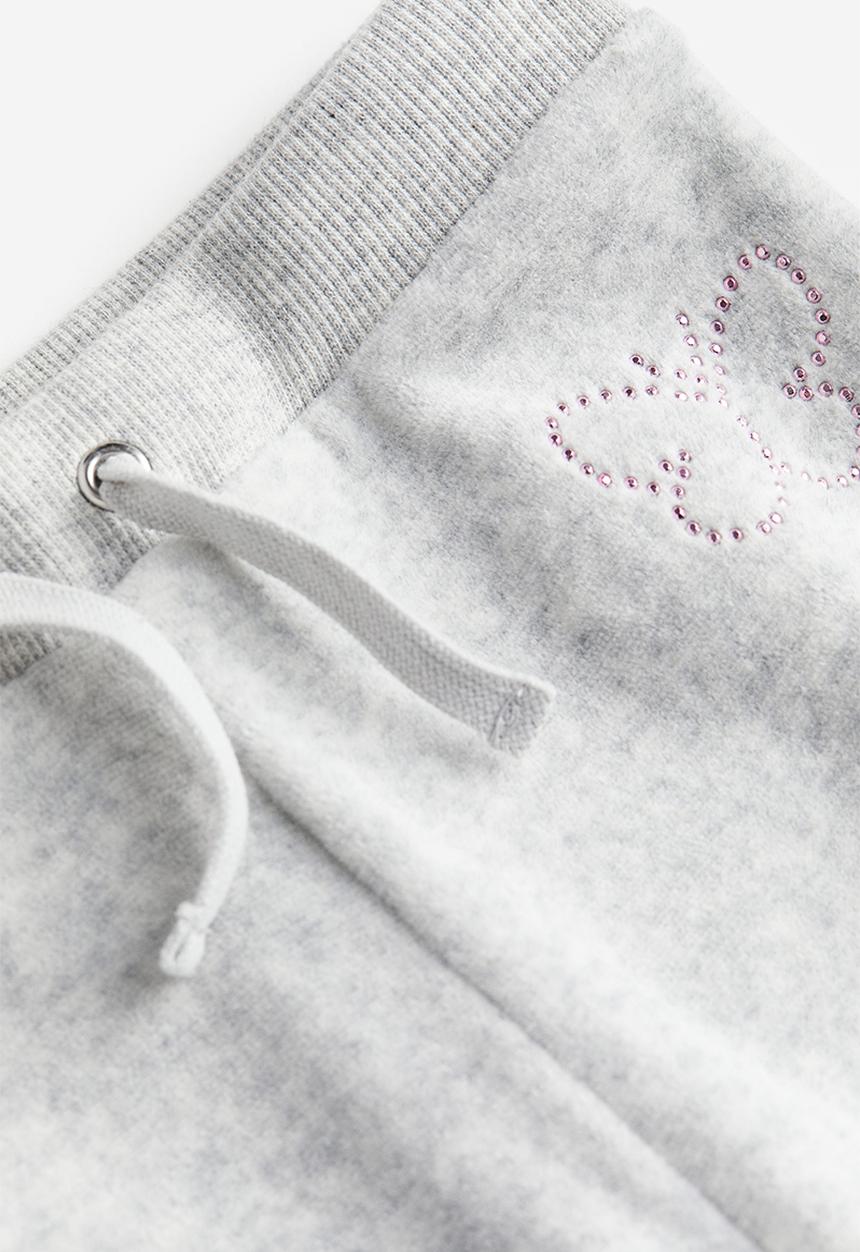 H&M - Velour trousers - grey