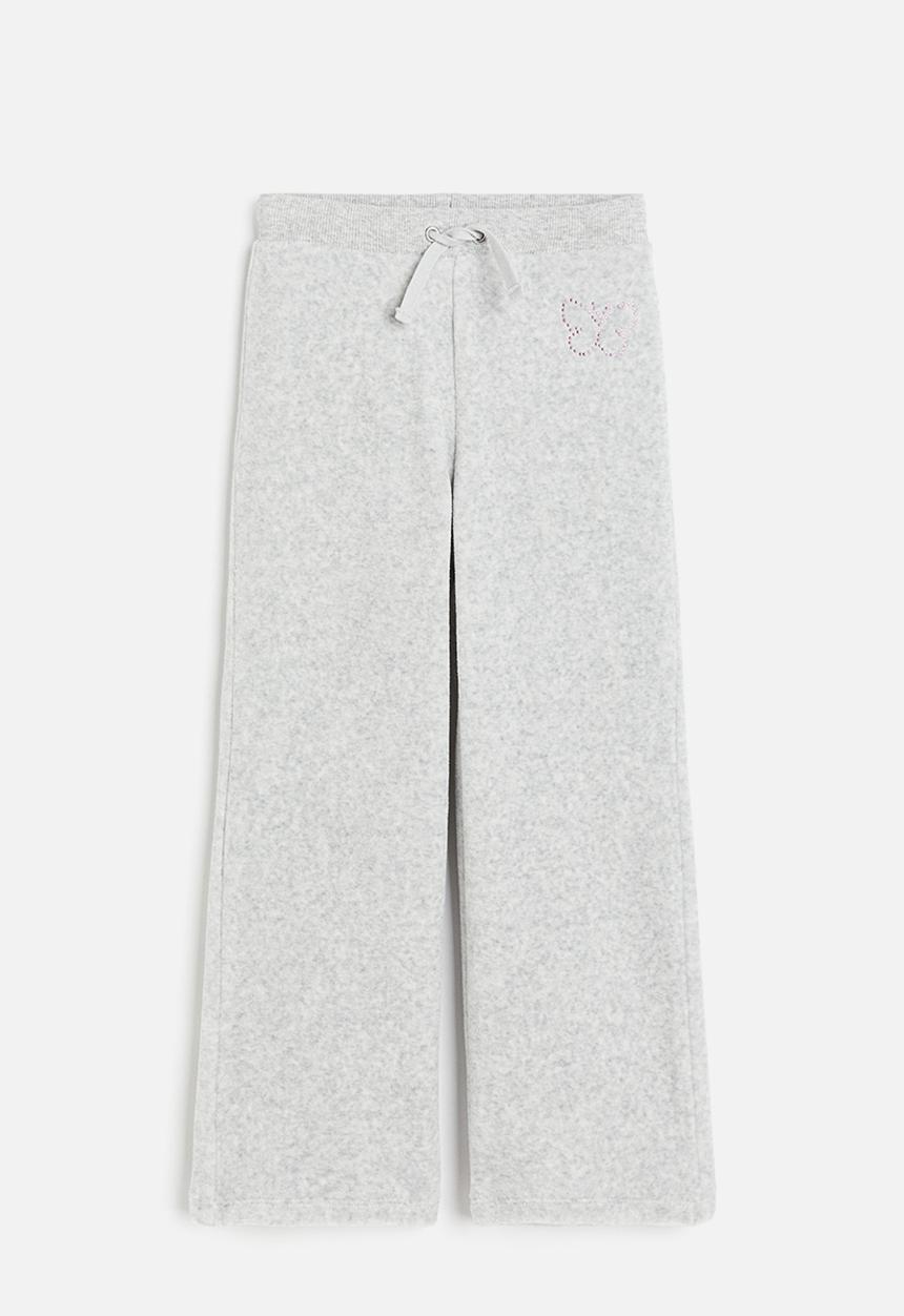 H&M - Velour trousers - grey