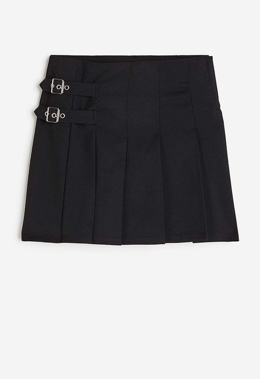 H&M - Pleated skirt - black