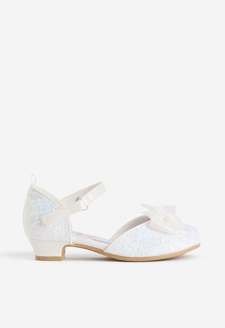 H&M - Glittery dressing-up shoes - white