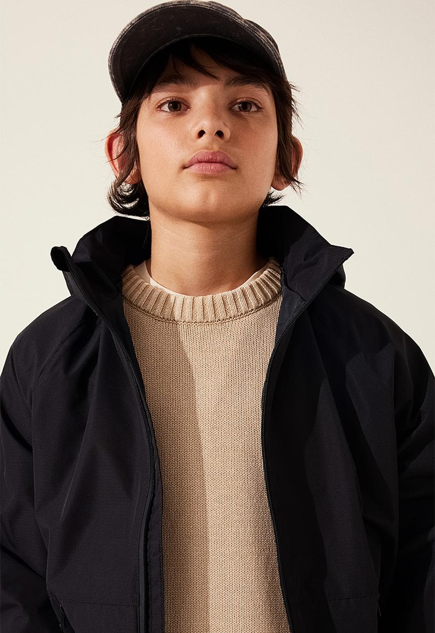 H&M - Water-repellent windbreaker - black