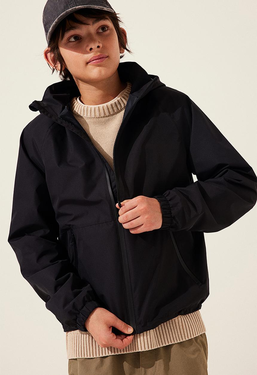 H&M - Water-repellent windbreaker - black