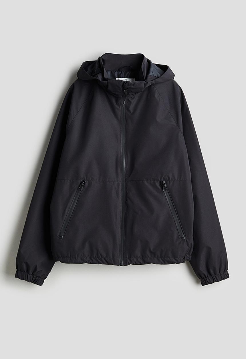 H&M - Water-repellent windbreaker - black