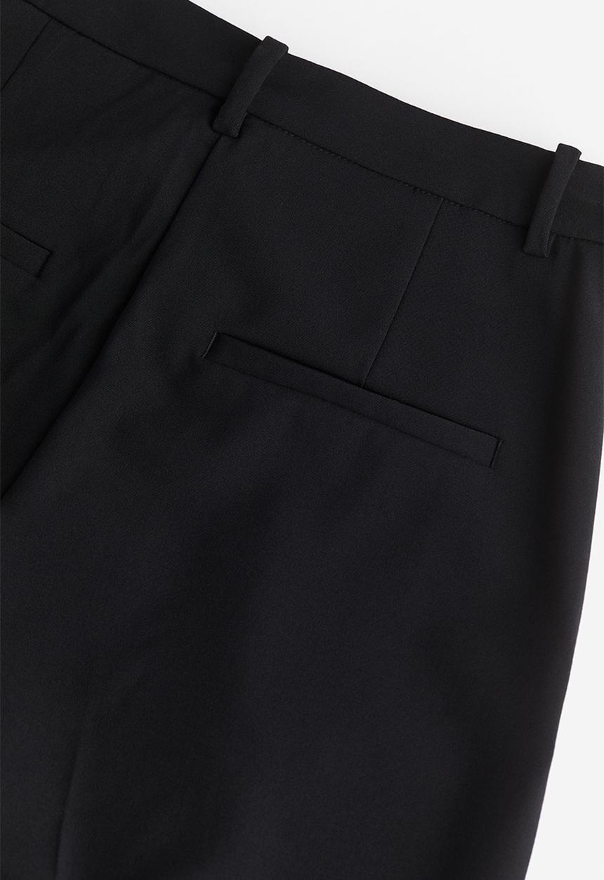 H&M - Wide trousers - black