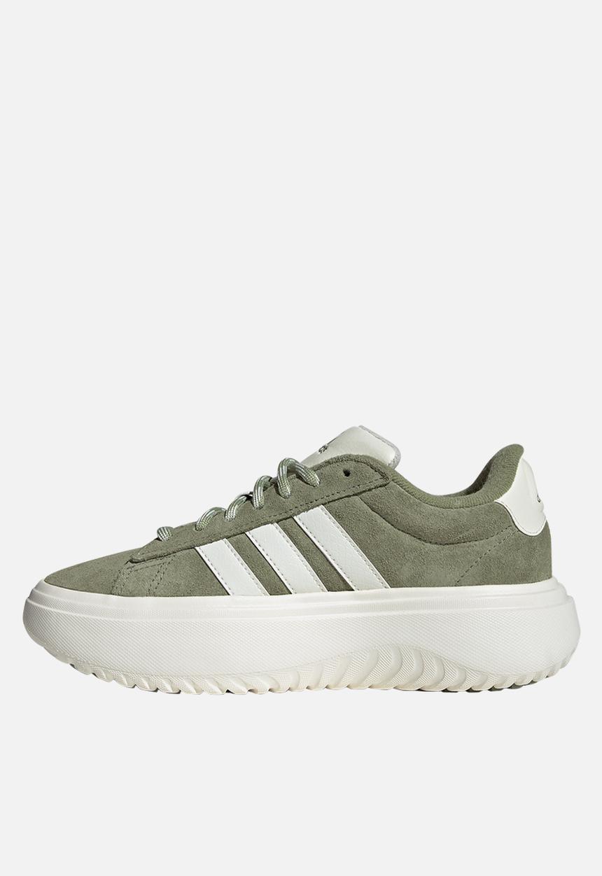 adidas Originals - Grand court platform suede