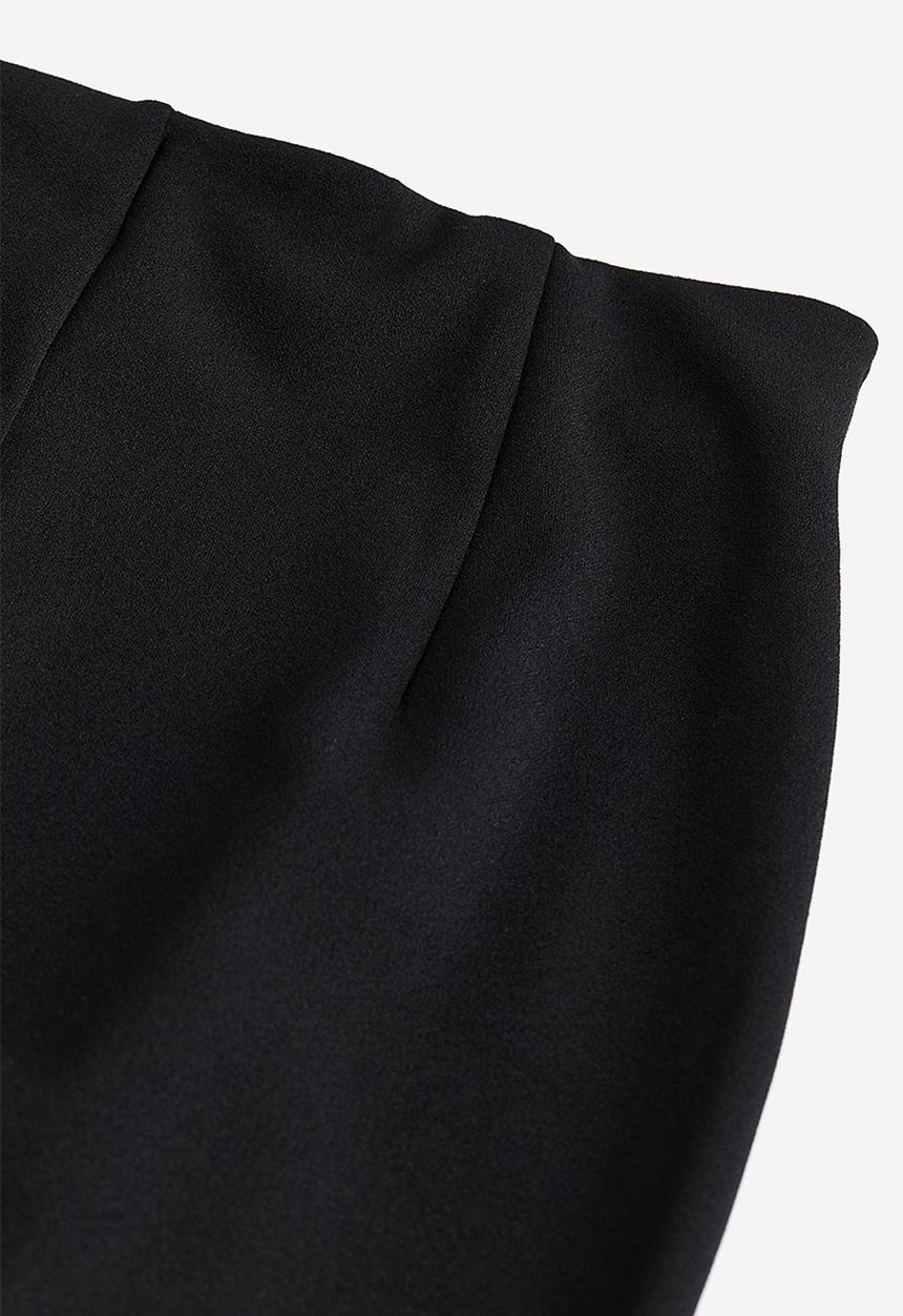 H&M - Tailored jersey trousers - black