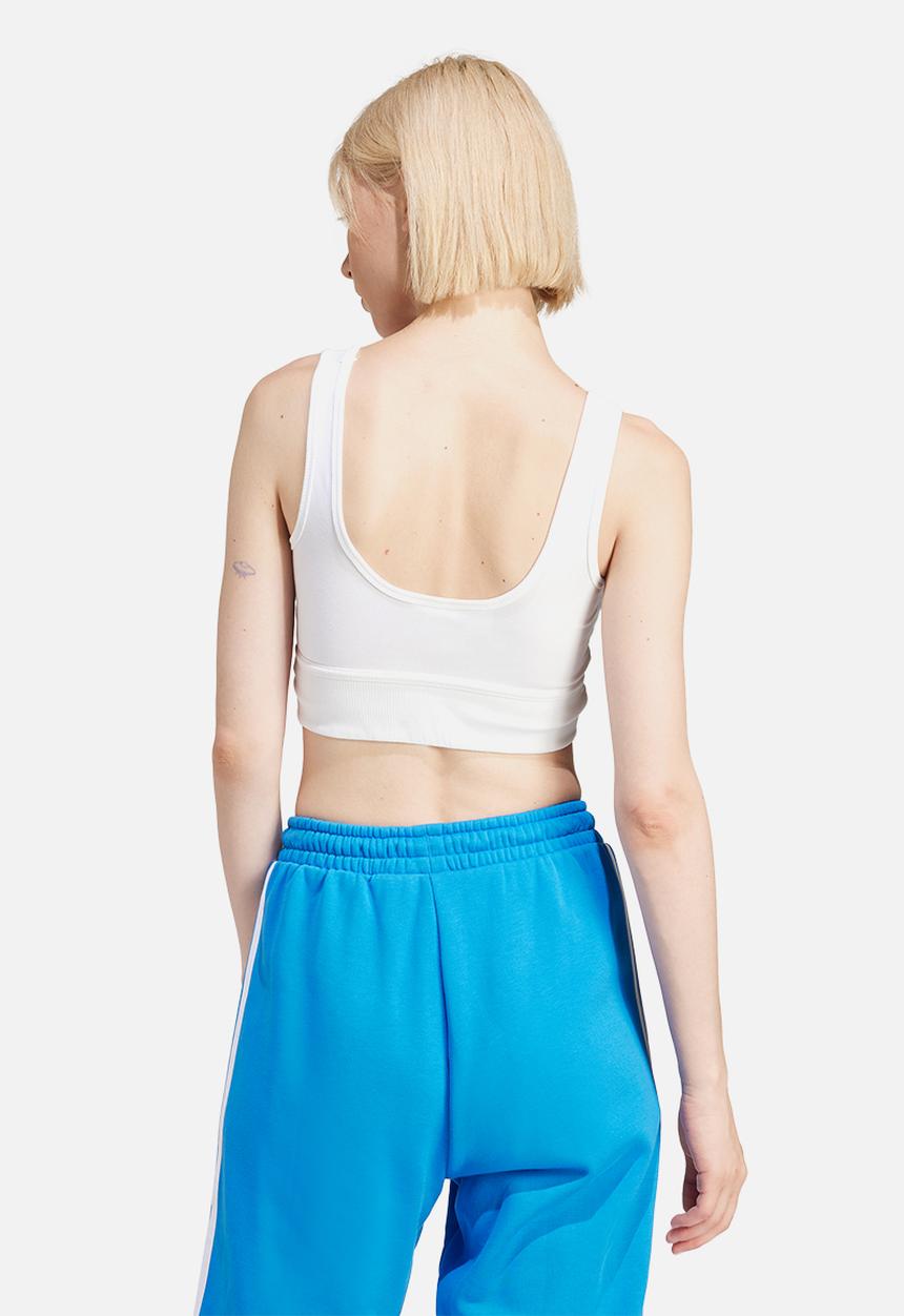 adidas Originals - Trefoil bra - white