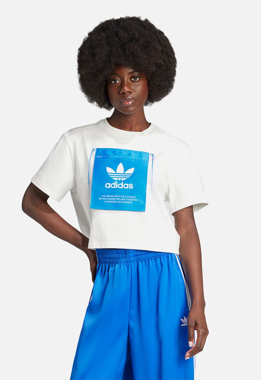 adidas Originals - Ksenia gfx tee - cloud white