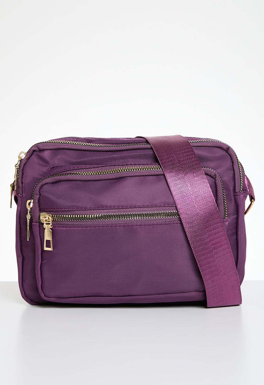 Superbalist - Camera crossbody bag - purple