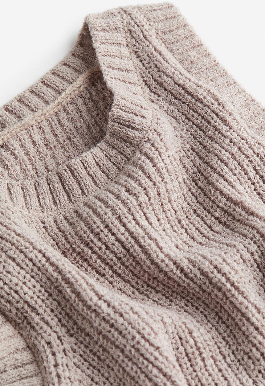 H&M - Sweater vest - beige,grey