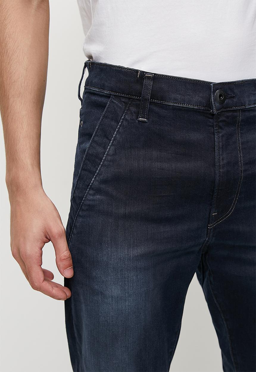 G-STAR - Kairori 3D Slim Plateau superstretch - worn in mascarene blue