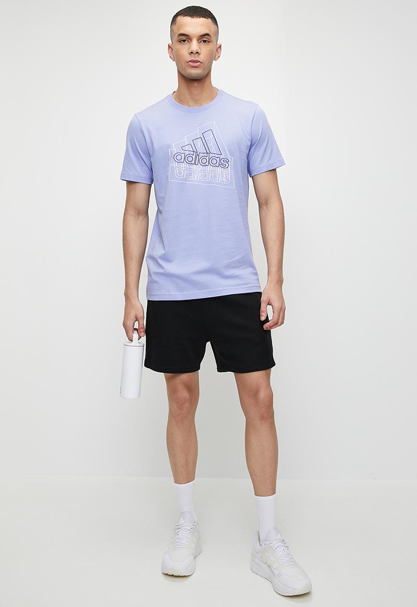 adidas Performance - Tech BOS tee - blue spark