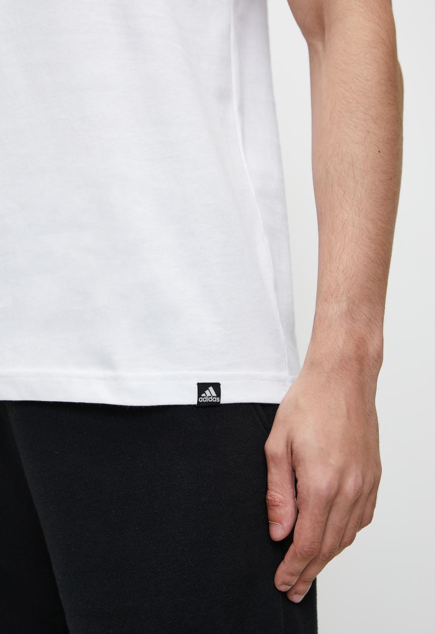 adidas Performance - Doodle tee - white