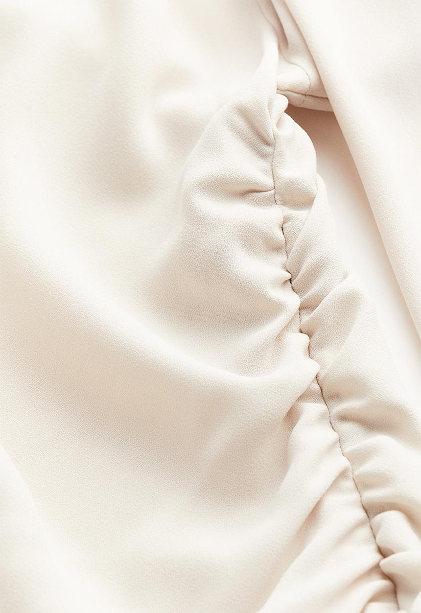 H&M - Cowl-neck blouse - beige