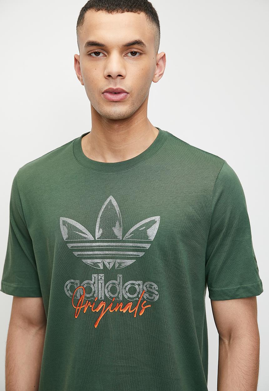 adidas Originals - Trefoil org 3 tee - jade-green