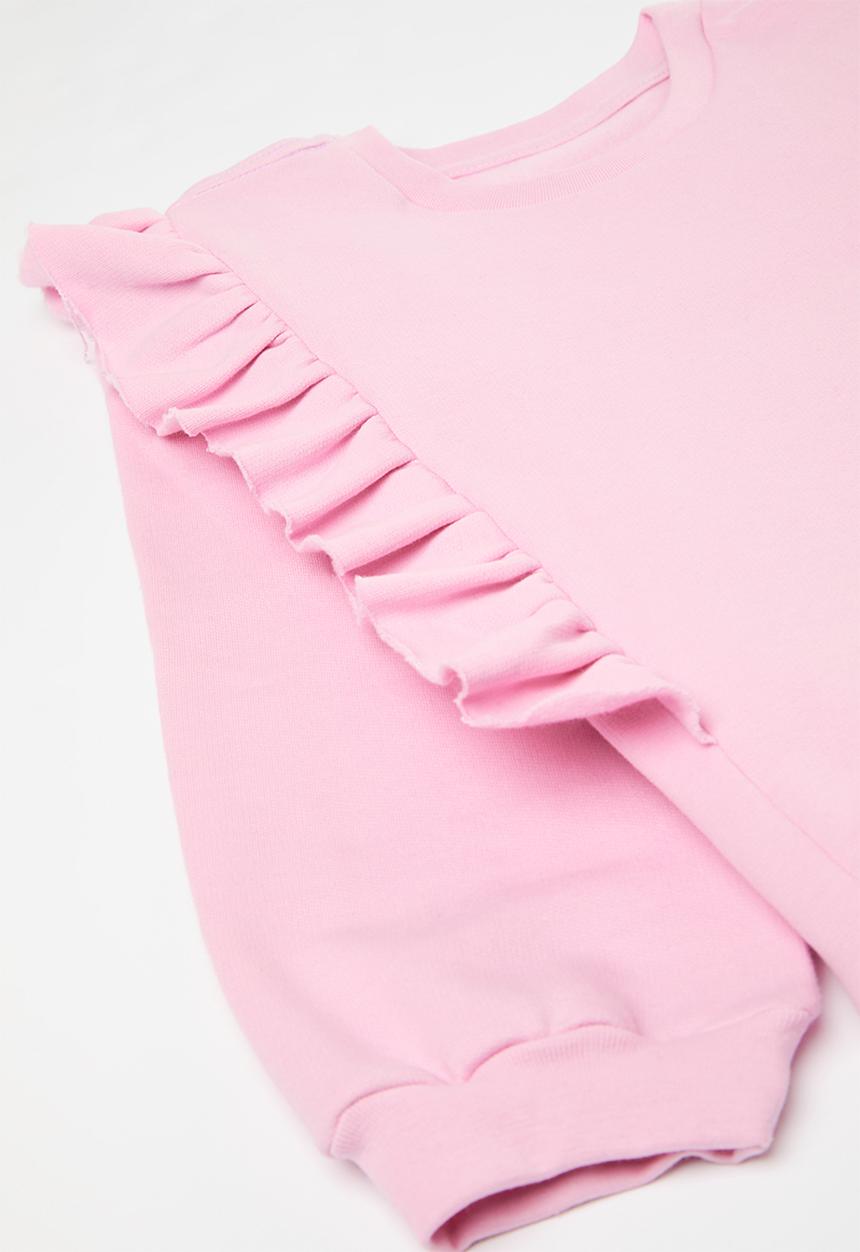 Pop Candy - Sweatshirt & short set - pink