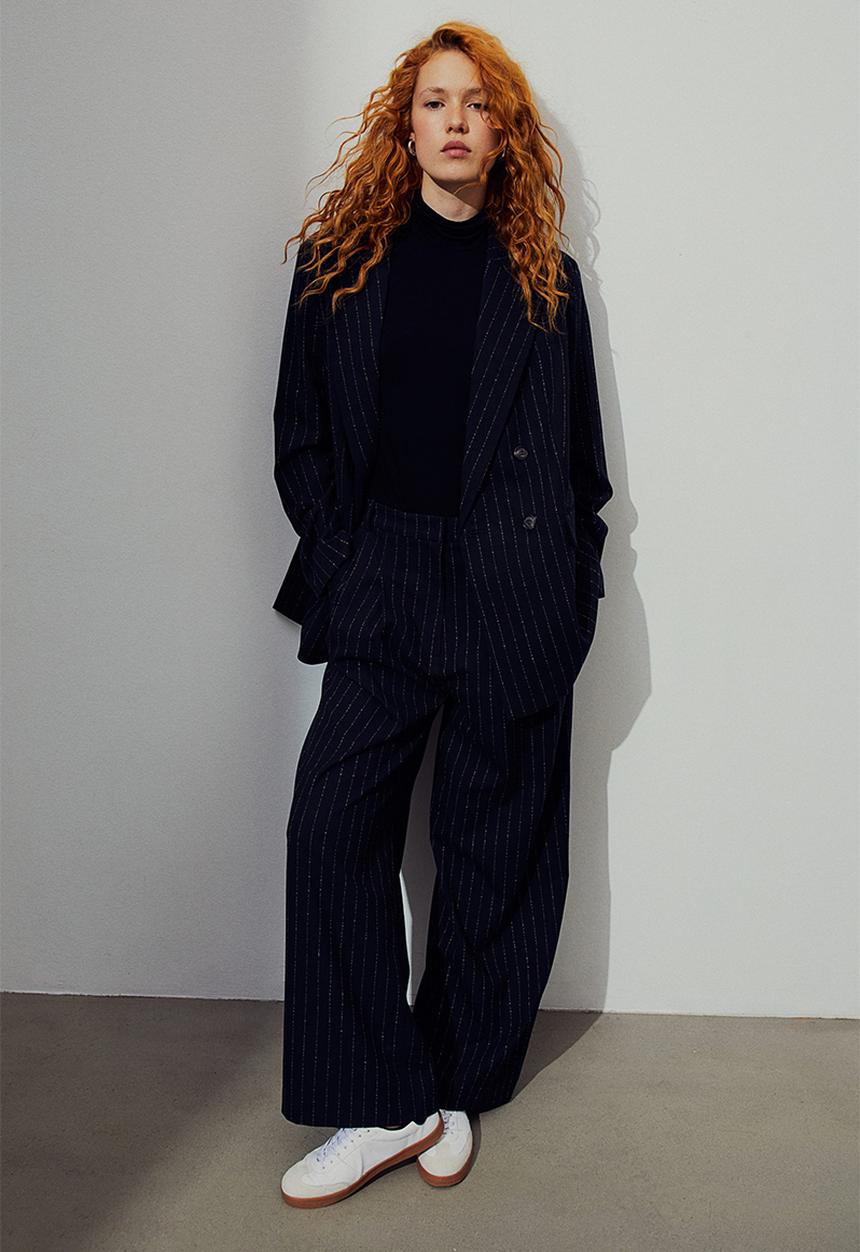 H&M - Wide trousers - blue