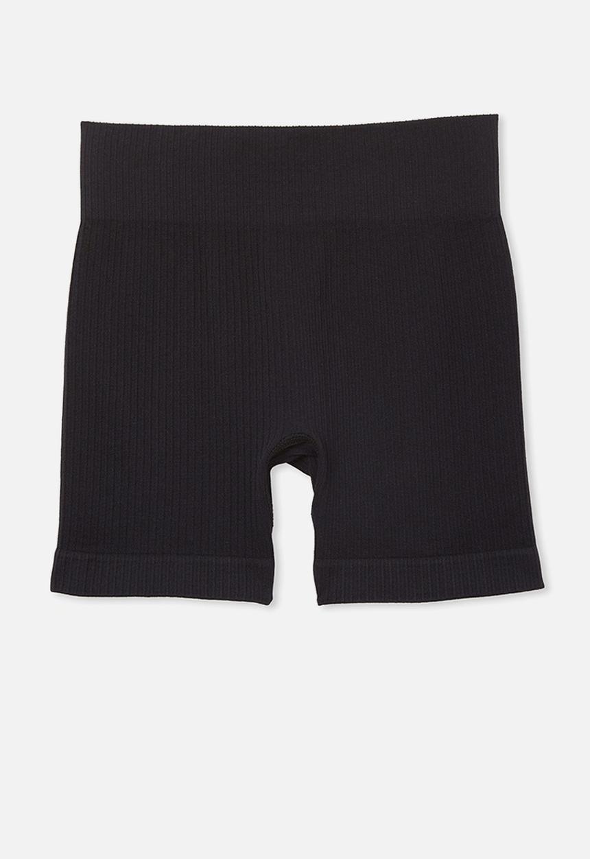 Cotton On - Isla seamless bike short - black
