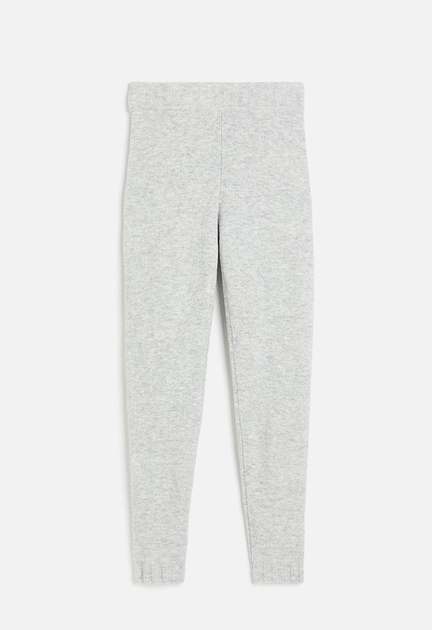 H&M - Fine-knit leggings - grey