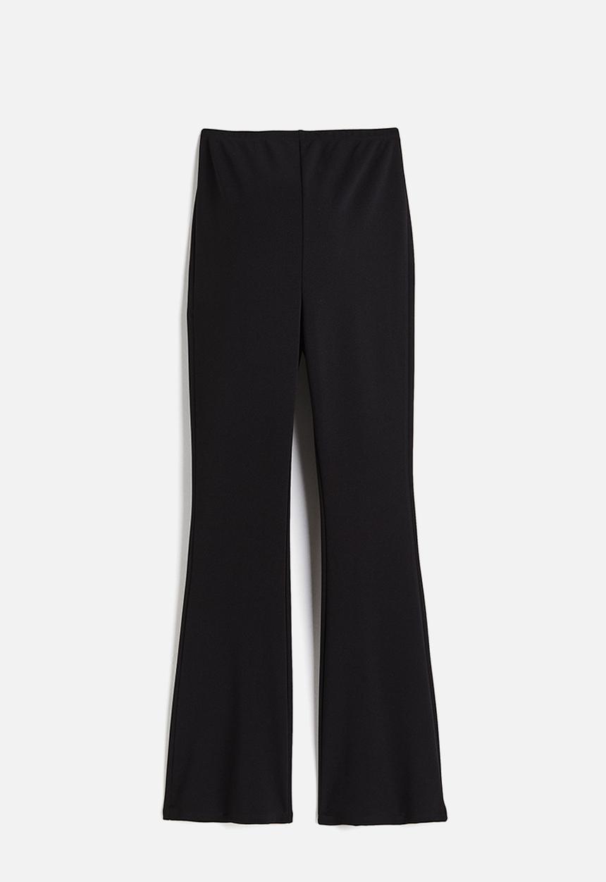 H&M - Mama flared leggings - black