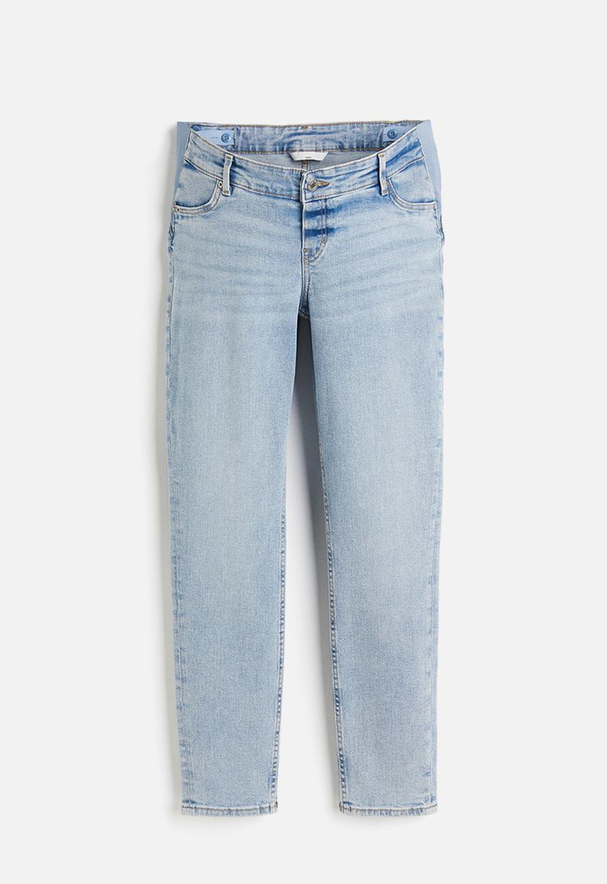 H&M - Mama slim low ankle jeans - blue