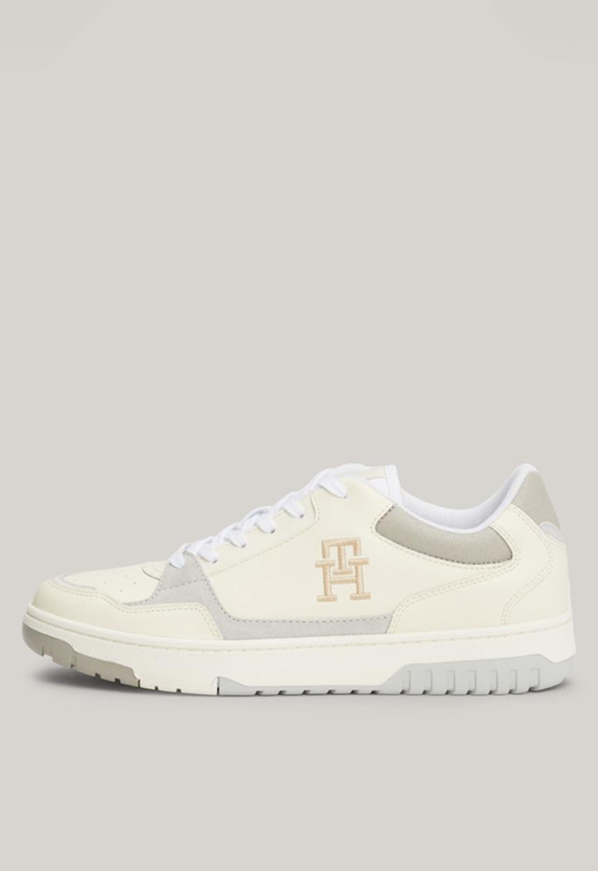 Tommy Hilfiger - TH Basket Street Poop - Cream