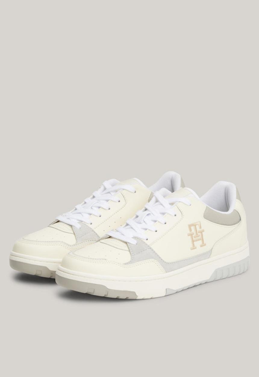 Tommy Hilfiger - TH Basket Street Poop - Cream