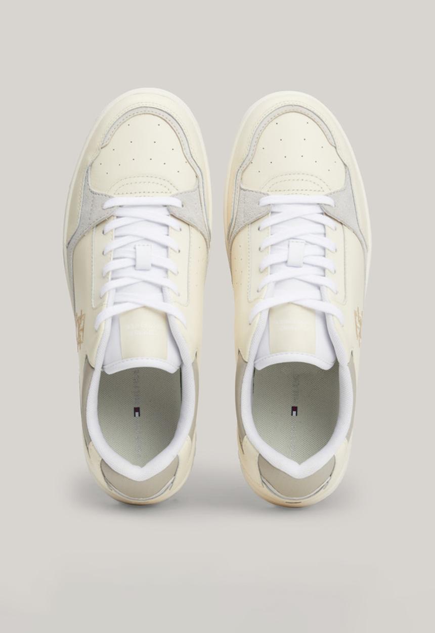 Tommy Hilfiger - TH Basket Street Poop - Cream