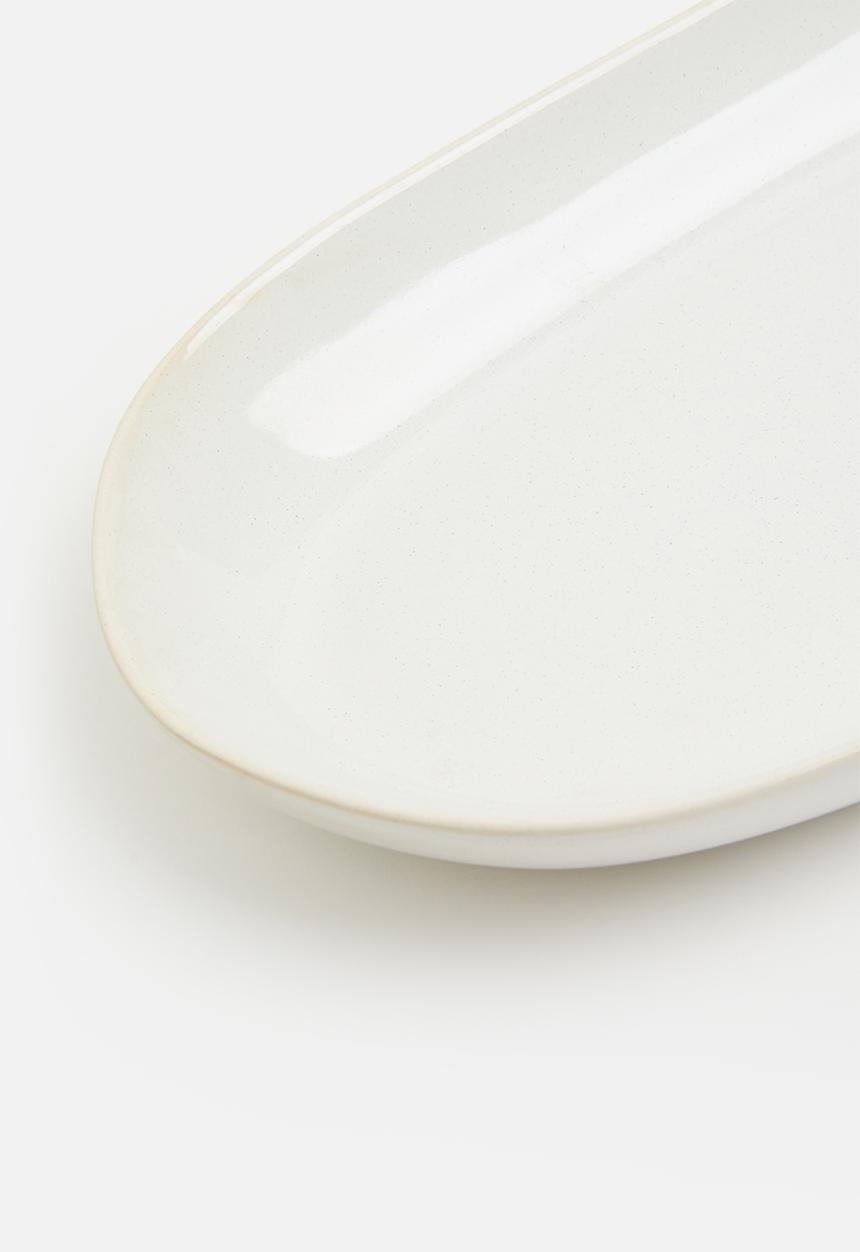 Sixth Floor - Oval serving platter - Natural