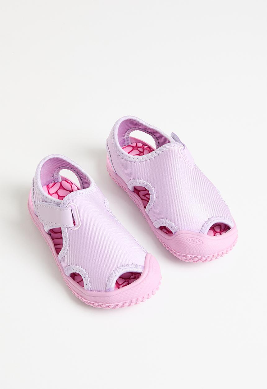 Pop Candy - Adjustable fastener slip-on sandals - pink