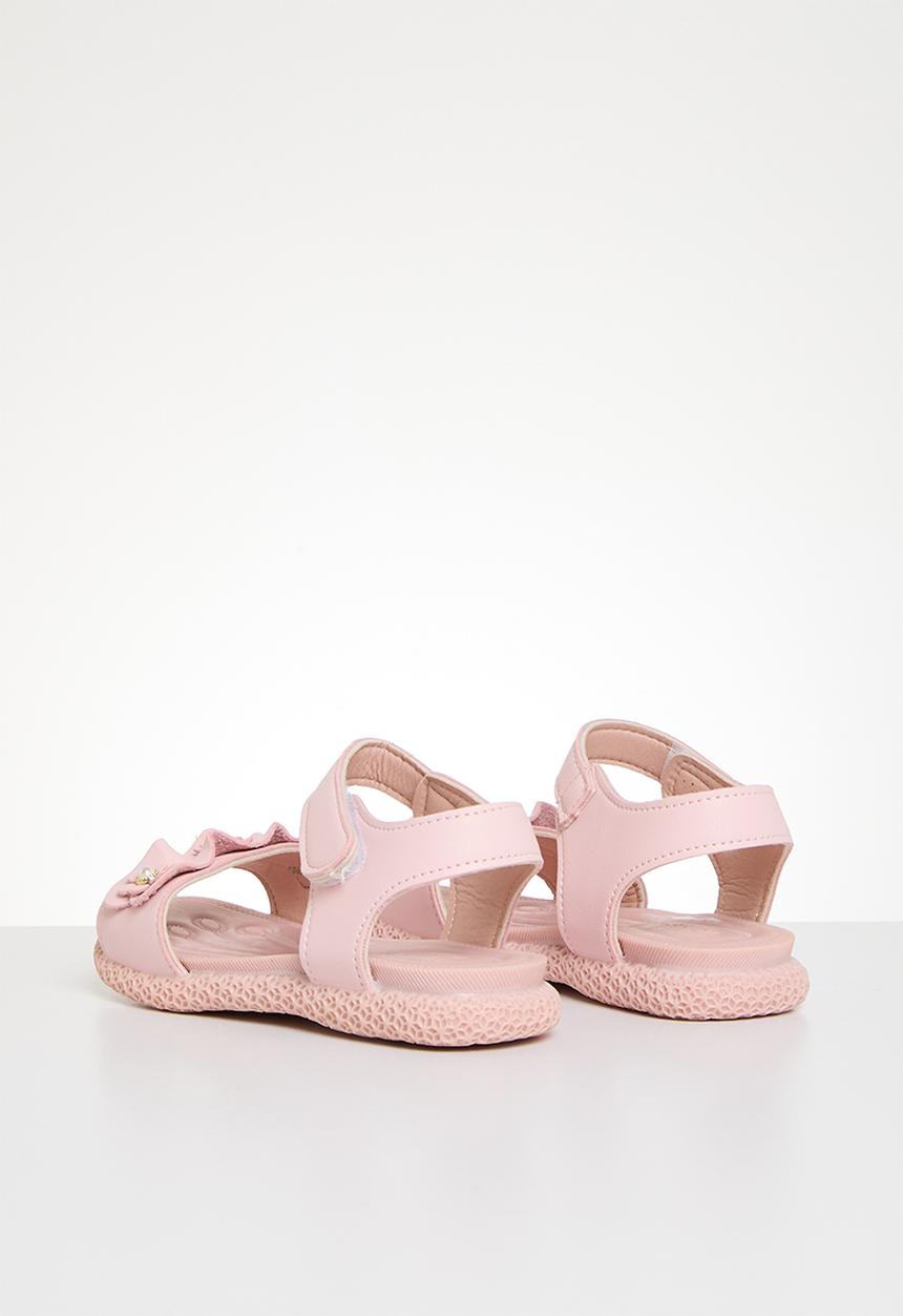 Pop Candy - Floral decor sandals - pink