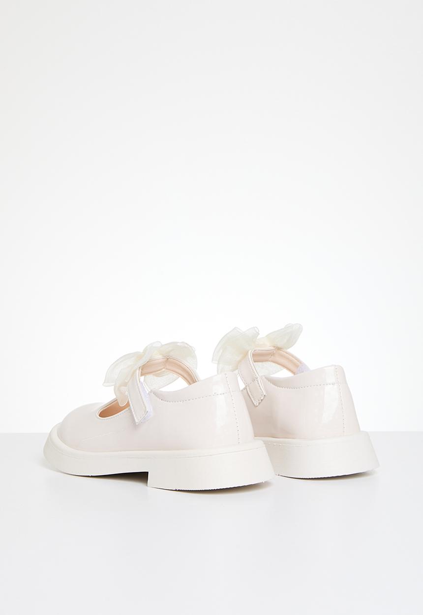 Pop Candy - Bowknot maryjanes - off white