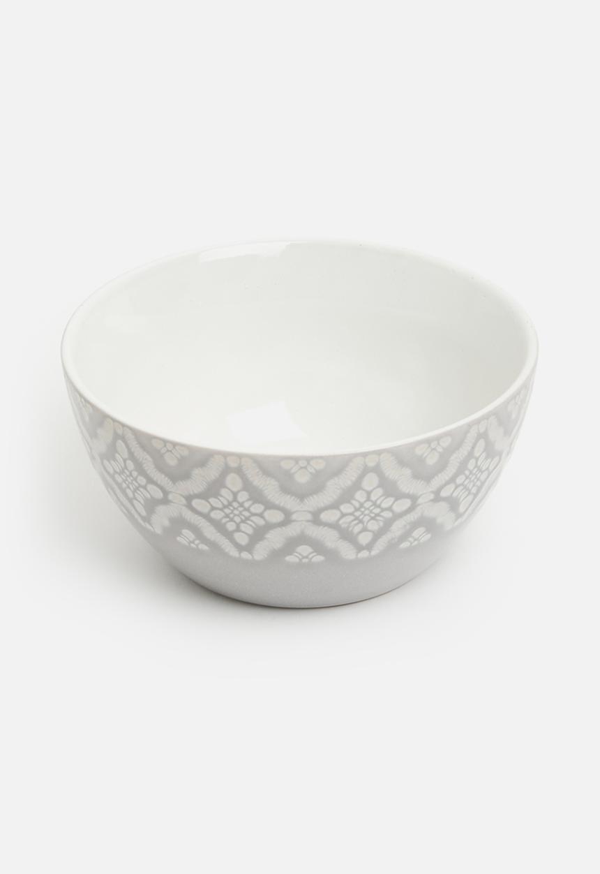 Sixth Floor - Loco cereal bowl set of 4 - grey
