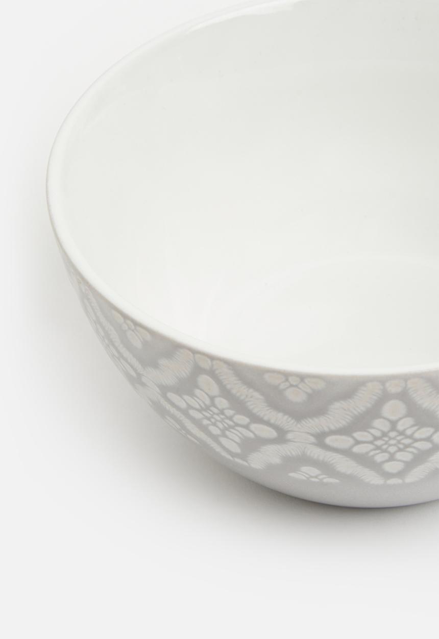 Sixth Floor - Loco cereal bowl set of 4 - grey
