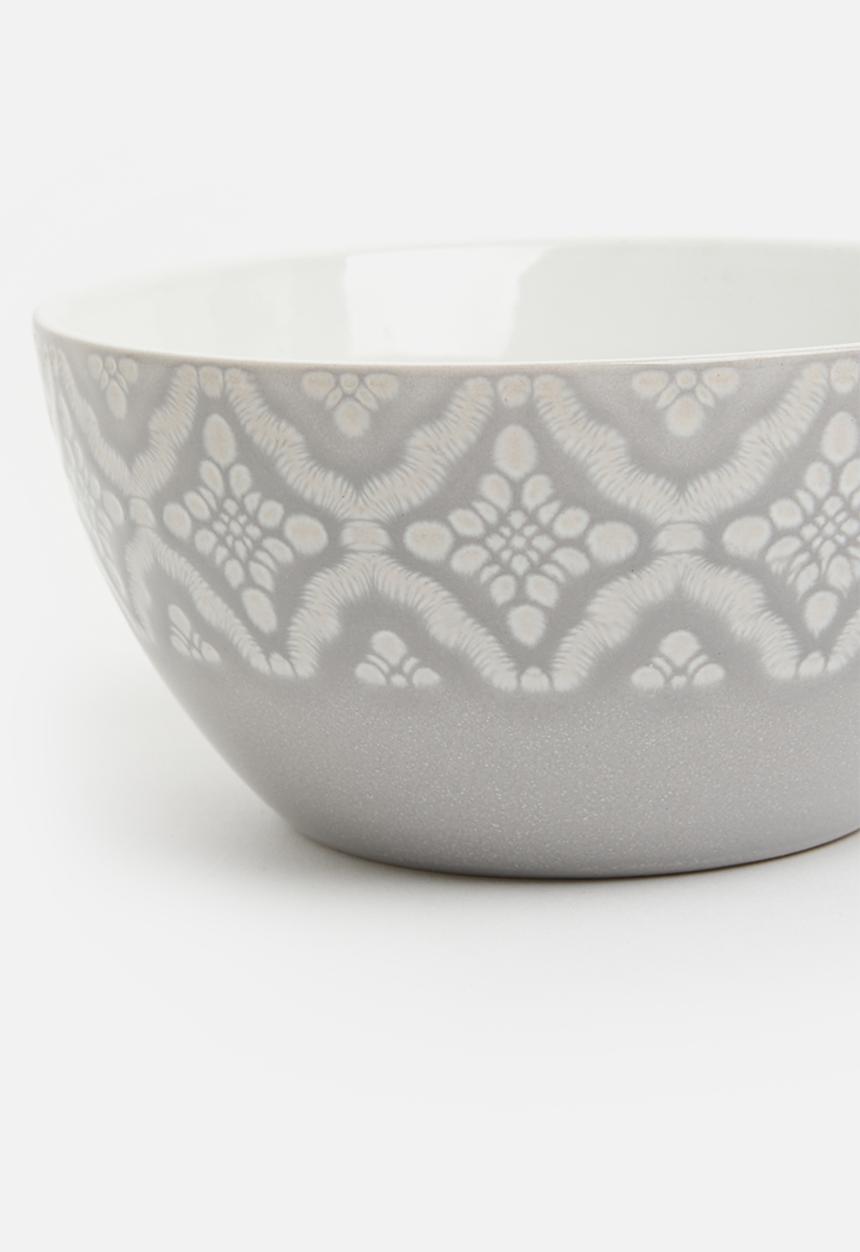 Sixth Floor - Loco cereal bowl set of 4 - grey