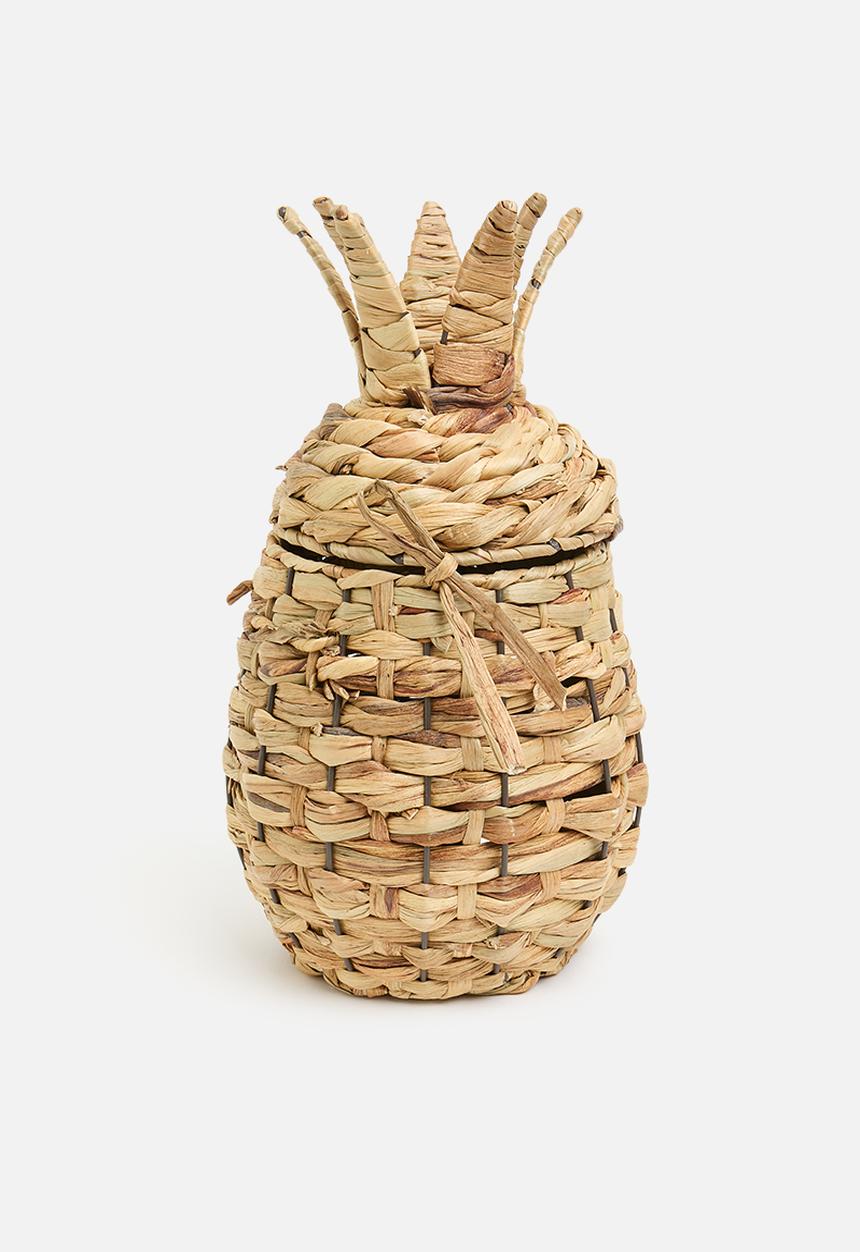 Storage Solutions - Pineapple storage basket - natural