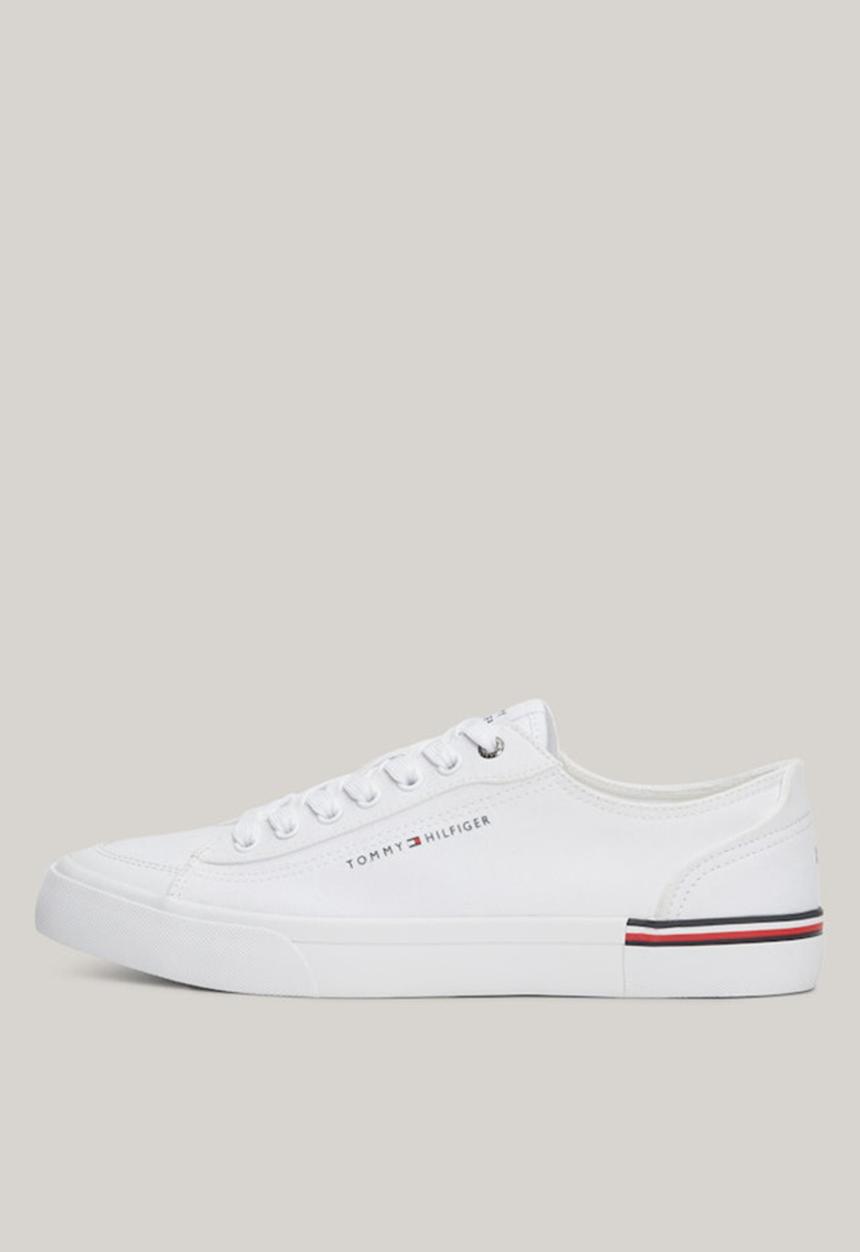 Tommy Hilfiger -  Corporate Vulc Canvas - white