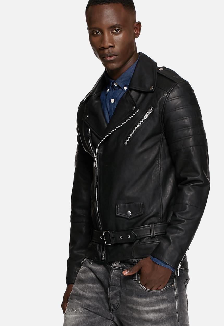 Selected Homme - Cane Leather Jacket 