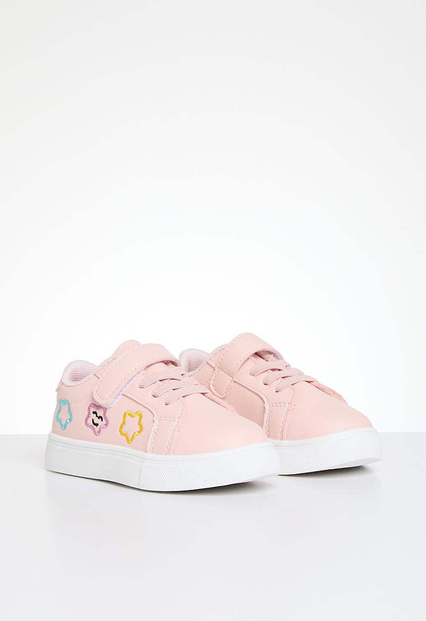 Pop Candy - Velcro & lace up Sneaker - pink