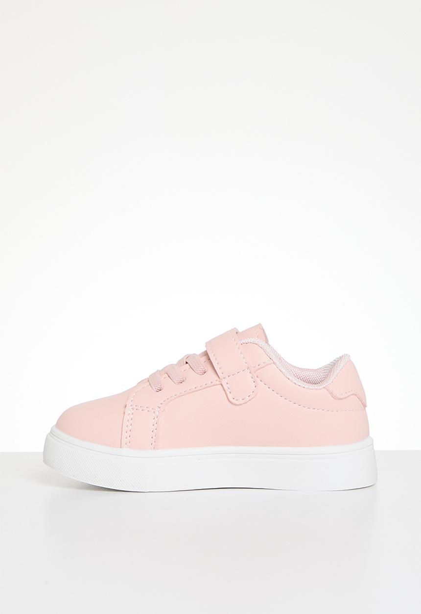 Pop Candy - Velcro & lace up Sneaker - pink
