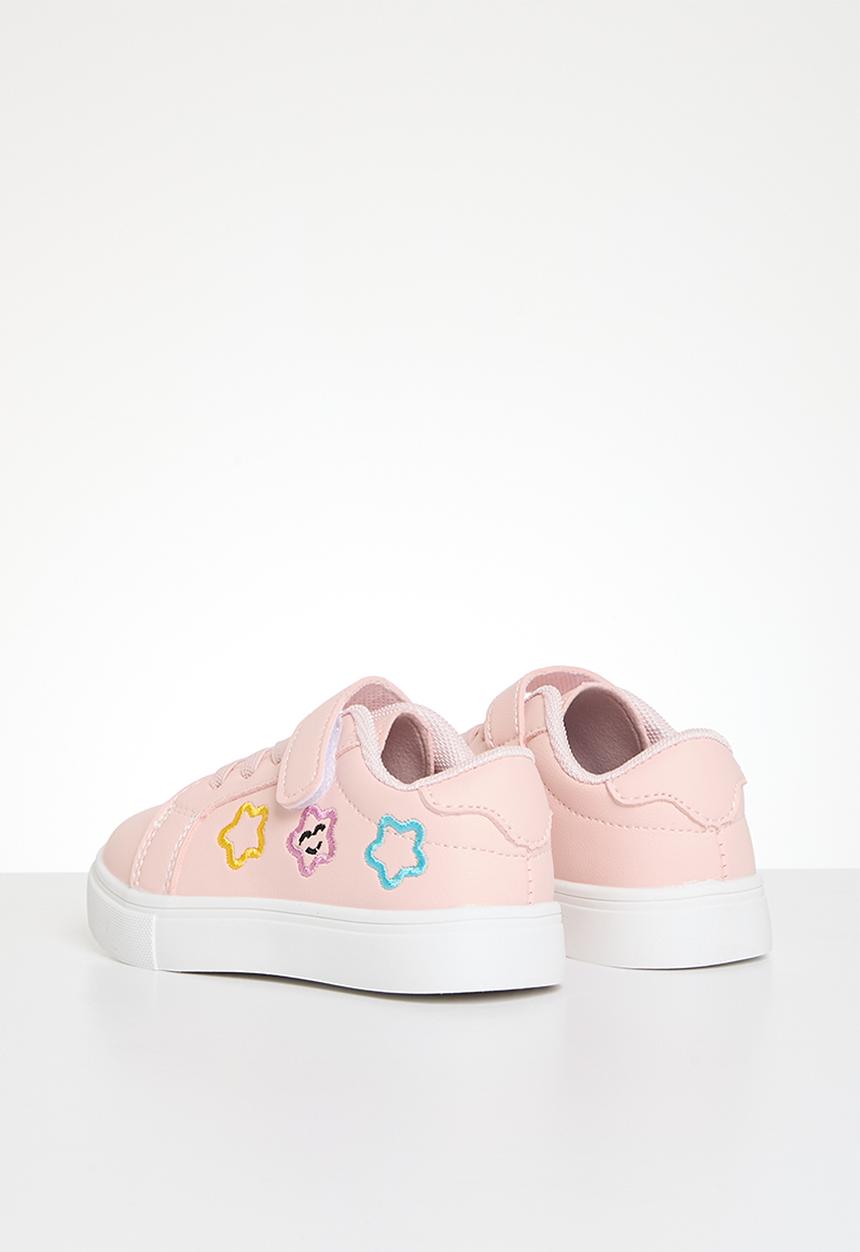 Pop Candy - Velcro & lace up Sneaker - pink