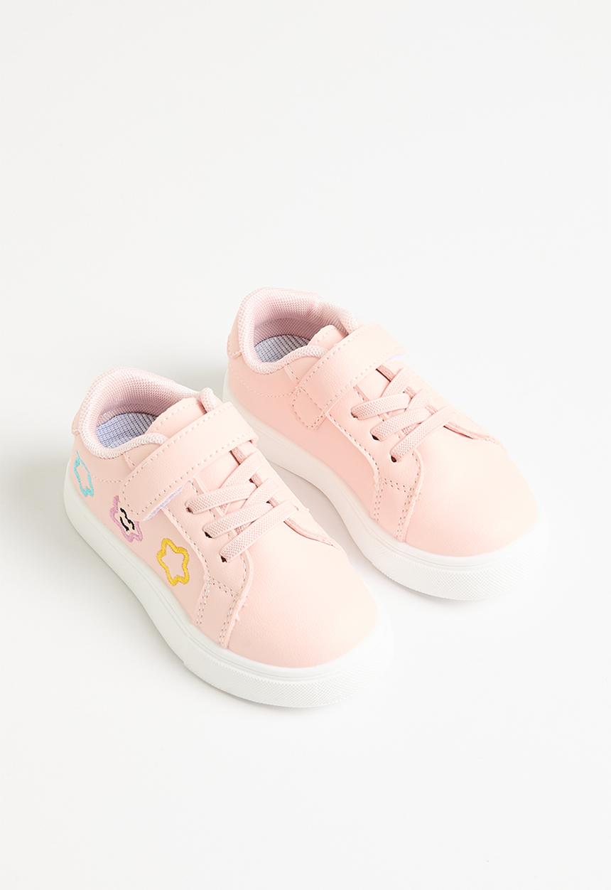 Pop Candy - Velcro & lace up Sneaker - pink