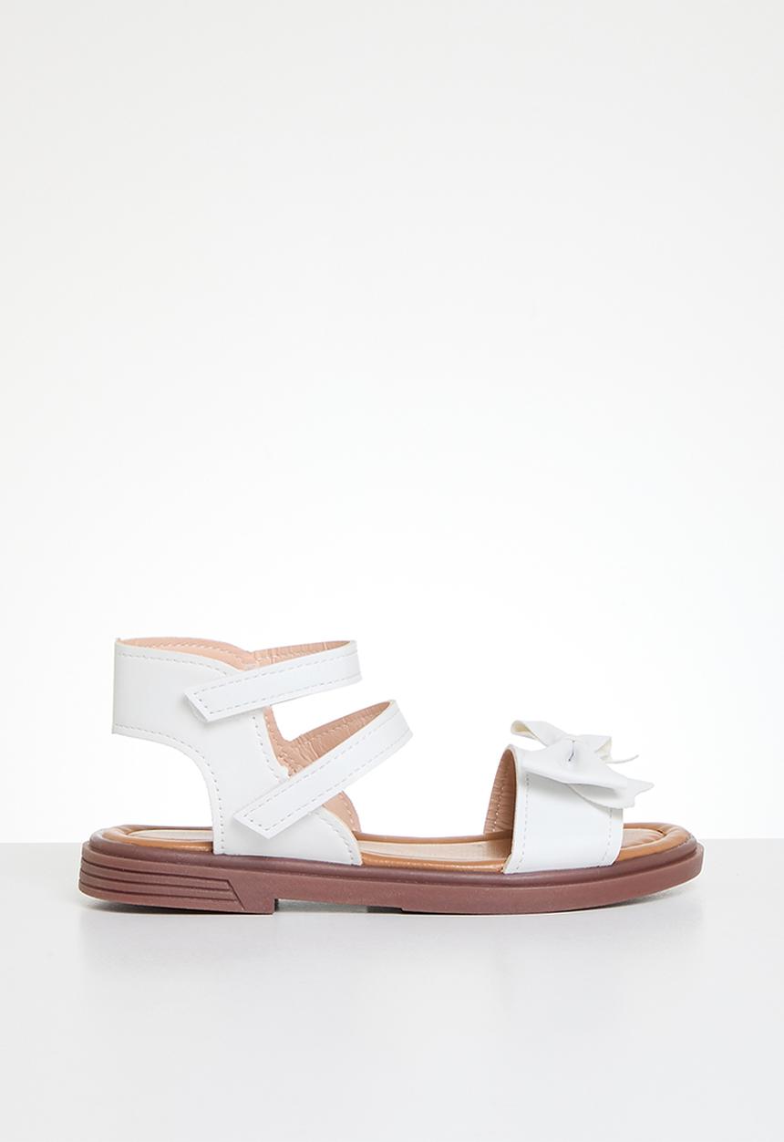 Pop Candy - Bow knot sandals - white