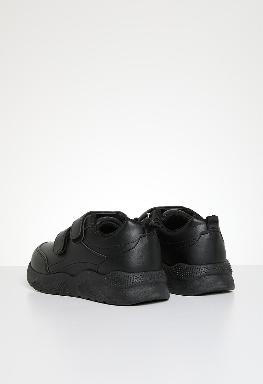 Pop Candy - Twin velcro strap sneakers - black